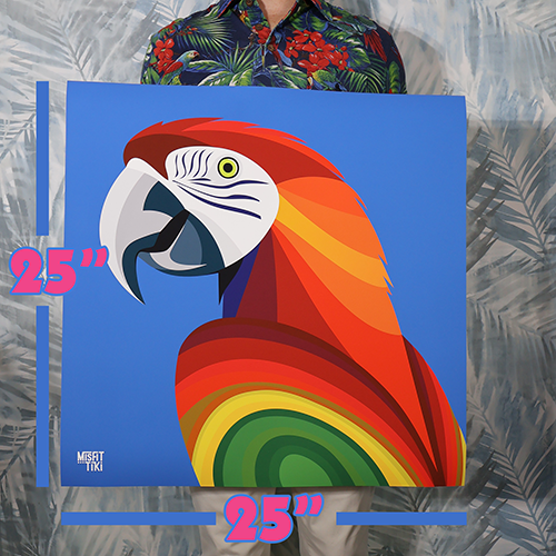 Modern Macaws: Scarlet