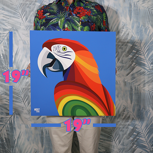 Modern Macaws: Scarlet