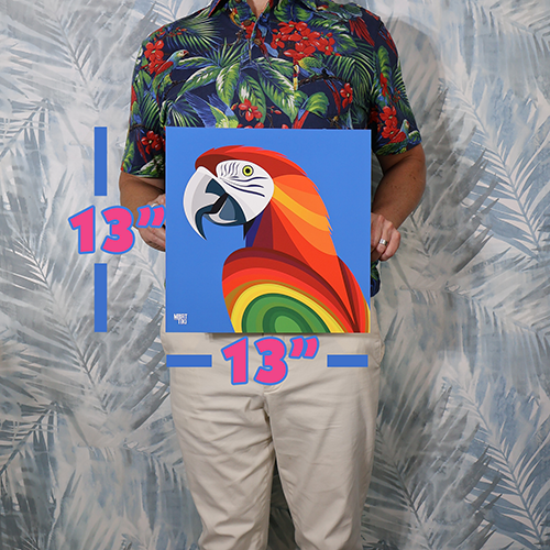 Modern Macaws: Scarlet