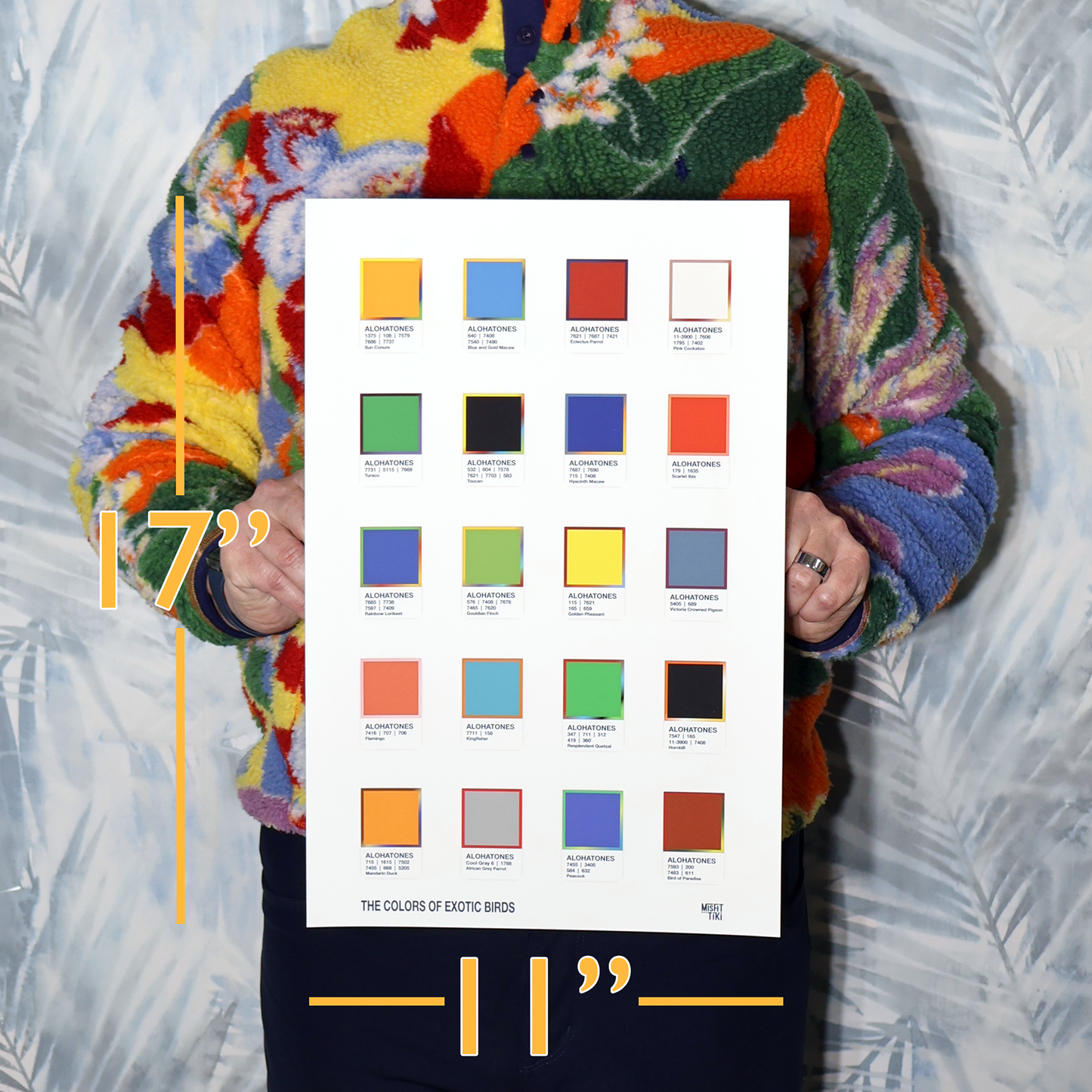 Alohatones: The Colors of Exotic Birds