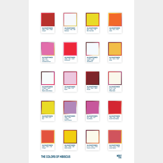 Alohatones: The Colors of Hibiscus