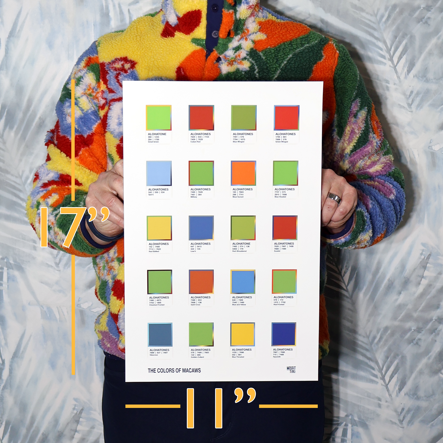 Alohatones: The Colors of Macaws