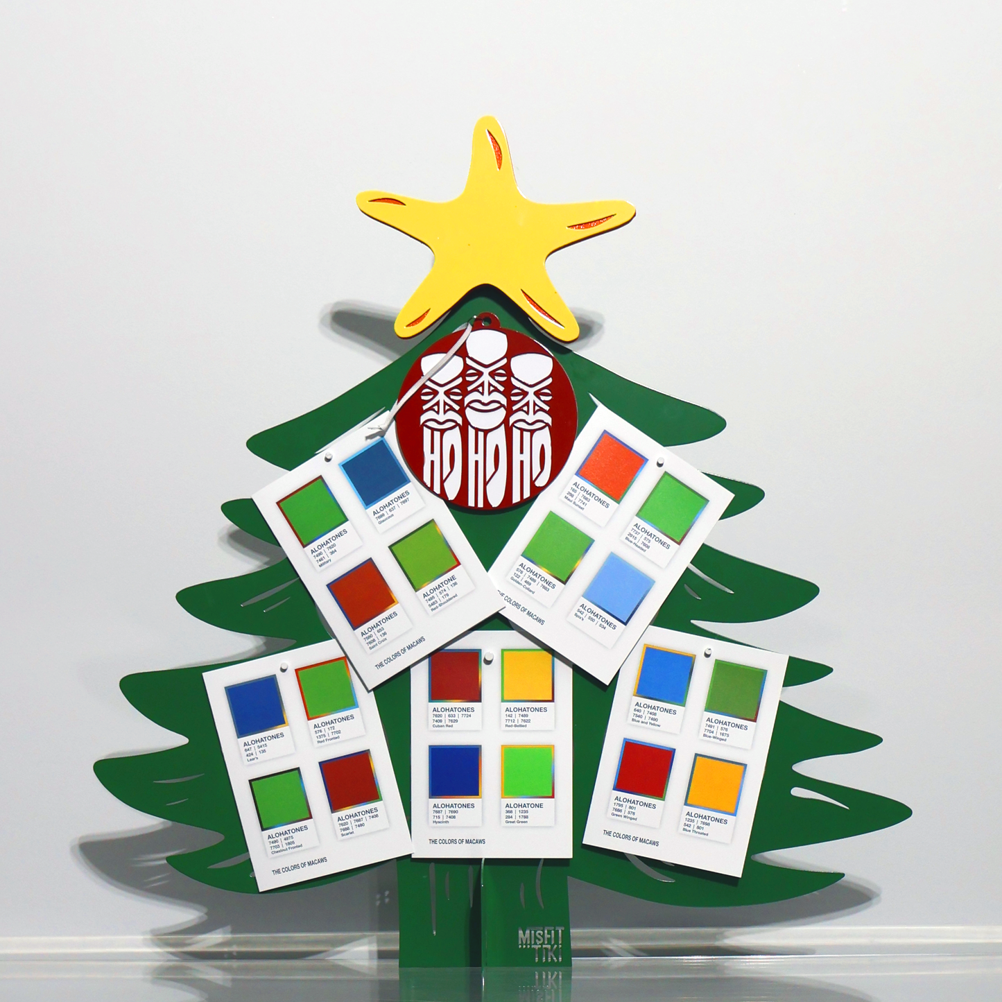 Alohatones Notecards: The Colors of Macaws