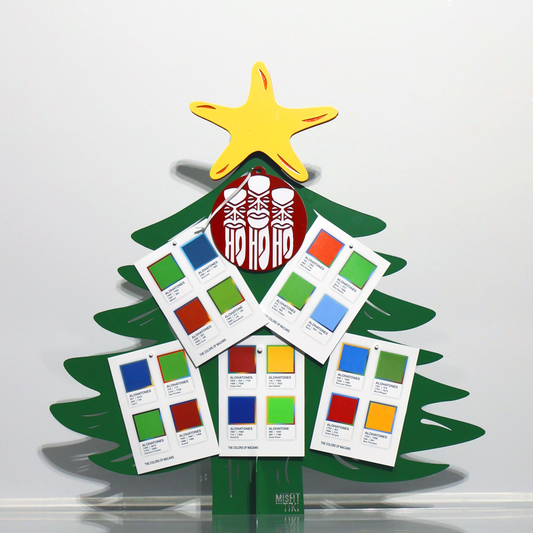 Alohatones Notecards: The Colors of Macaws